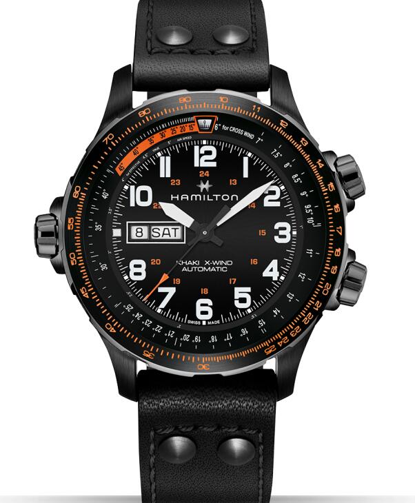 Hamilton Khaki X-Wind Day Date H77785733 replica watch